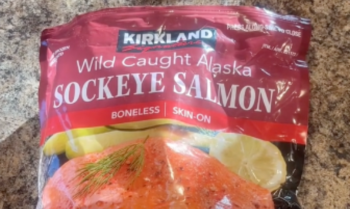 kirkland wild caught alaska sockeye salmon